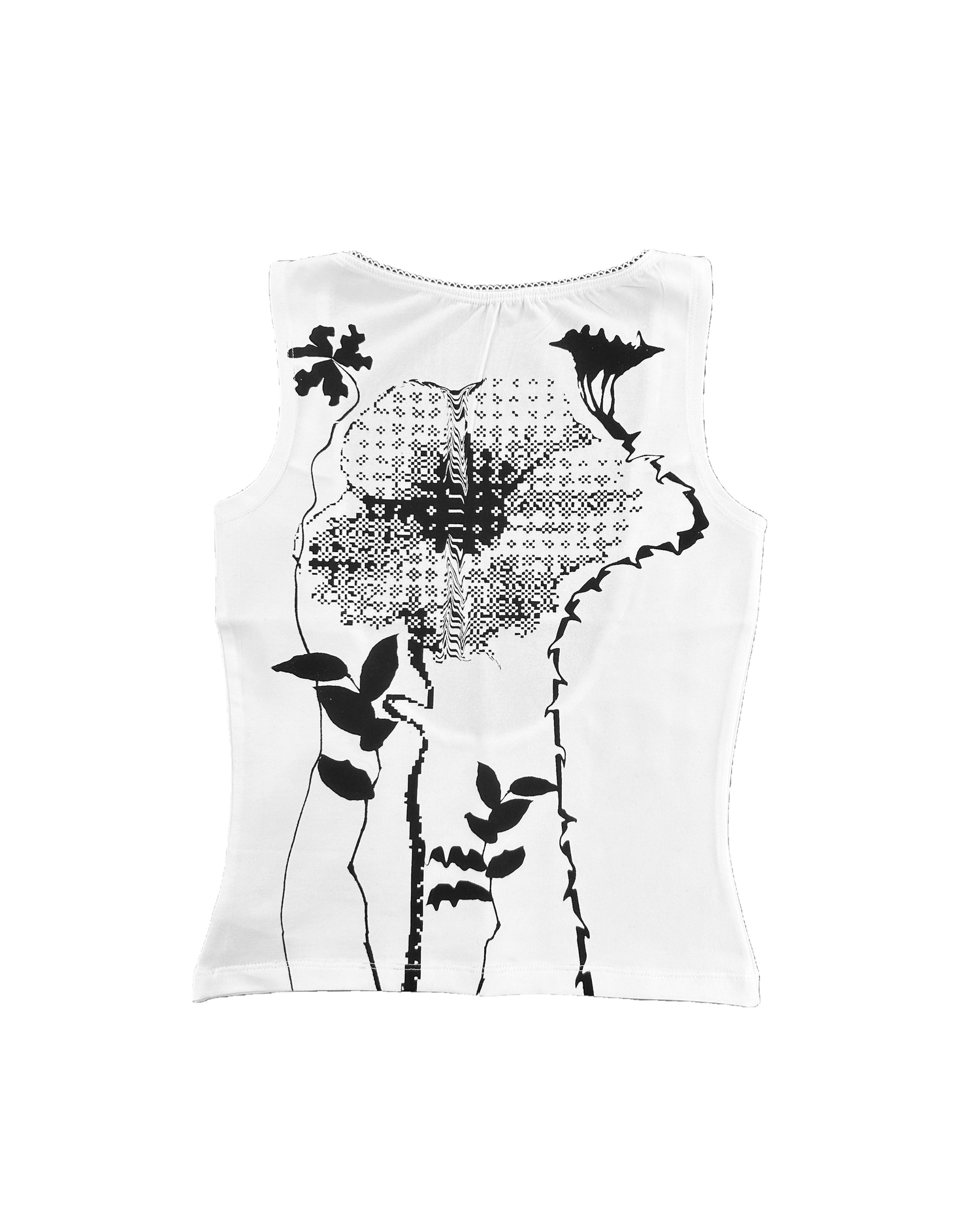 Geraniums White Top — CAMILA MALDONADO